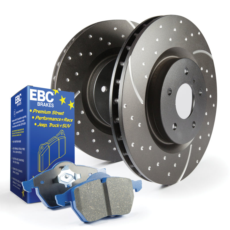 EBC S6 Kits Bluestuff Pads and GD Rotors G35 & 350z