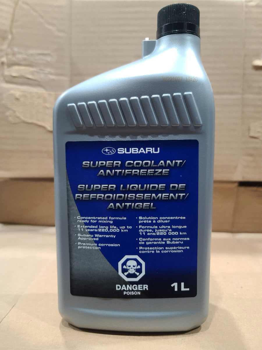Subaru Long Life Coolant 1L Concentrate XIIIMOTORSPORTS Subaru long life coolant 1l concentrate xiiimotorsports