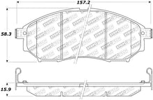 Load image into Gallery viewer, StopTech Street Touring 06-08 350Z w/ Std Brakes Front Brake Pads