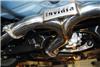 Invidia 15+ Subaru WRX/STI 4Dr Q300 Twin Outlet Rolled Titanium Burnt Quad Tip Cat-Back Exhaust