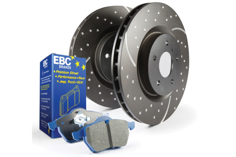 EBC S6 Kits Bluestuff Pads and GD Rotors G35 & 350z