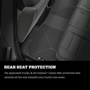Husky Liners 18-23 BMW X3 X-Act Contour Black Floor Liners (2nd Seat)