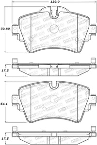 StopTech Street Brake Pads - Front