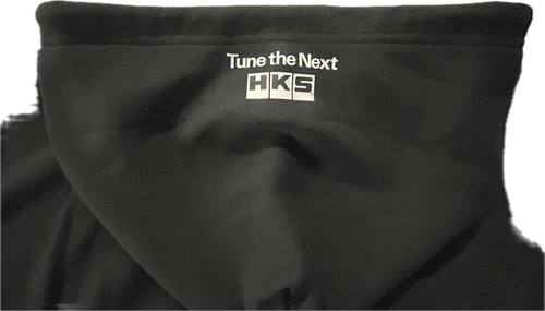 HKS HOODIE SUPER RACING BLACK XL
