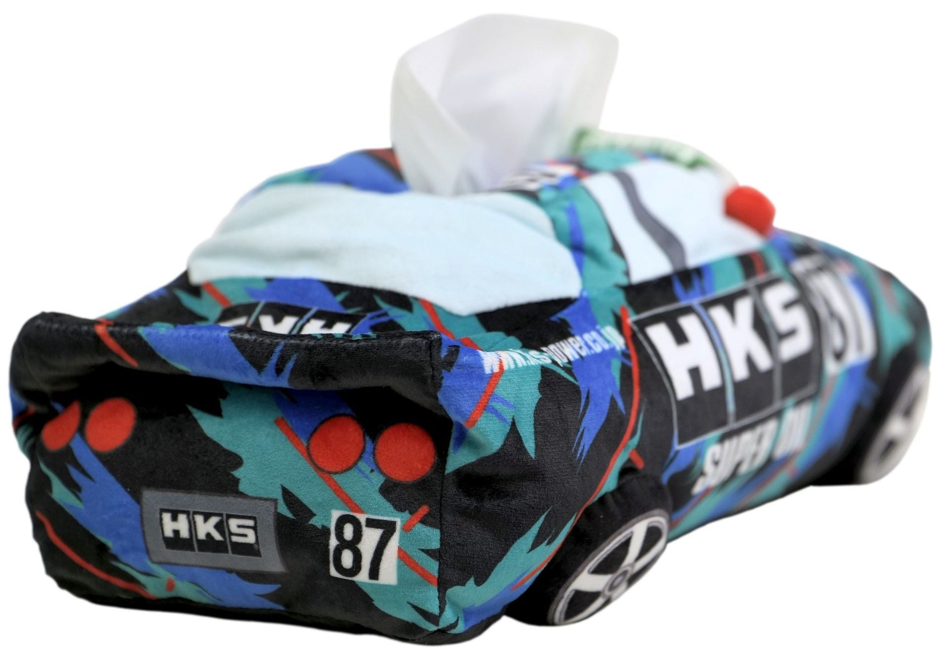 HKS TISSUE HOLDER OILCOLOR RACING CAR