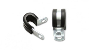 Vibrant Performance Stainless Steel Cushion P-Clamp for 1/2" diameter hose or hard line - Pack of 10