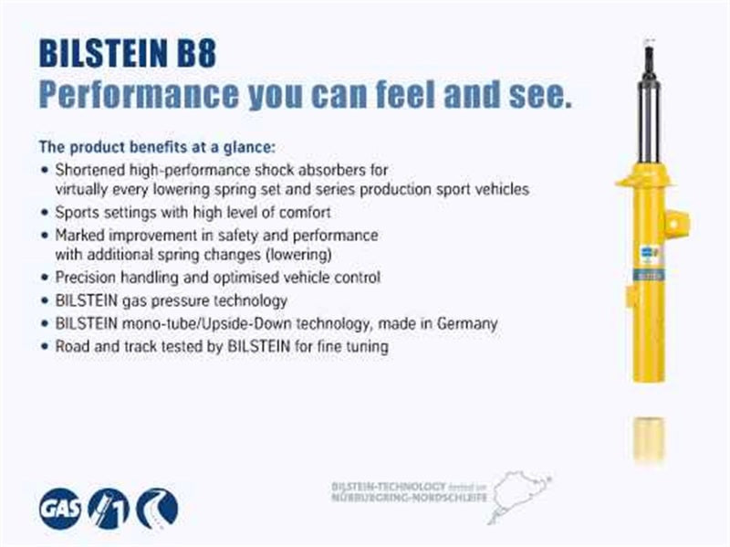 Bilstein B8 2005 BMW 120i Base Front Right Suspension Strut Assembly