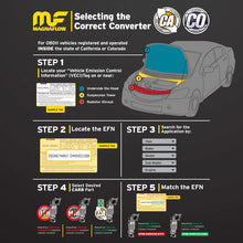 Load image into Gallery viewer, MagnaFlow Conv Universal 2.50 OBDII Rear