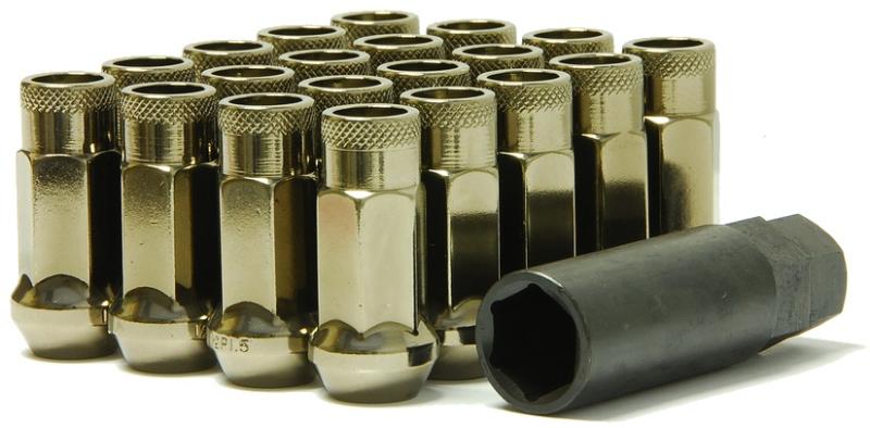Muteki SR48 Open end lug nuts 12x1.25 Titanium