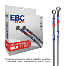 Load image into Gallery viewer, EBC 03-12 Mazda RX8 1.3L Rotary (Standard Suspension) Stainless Steel Brake Line Kit