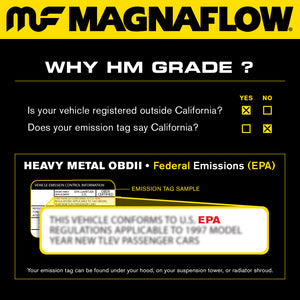 MagnaFlow Conv DF 00-05 Toyota MR2 Spyder 1.8l Manifold