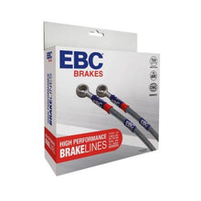 Load image into Gallery viewer, EBC 2012+ Subaru BRZ 2.0L (w/Vented Rear Rotors) Stainless Steel Brake Line Kit