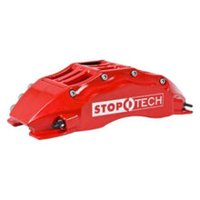 Load image into Gallery viewer, Stoptech Big Brake Kit 355x32 Slotted Rotors Red Calipers WRX STI 08&#39;-14&#39;