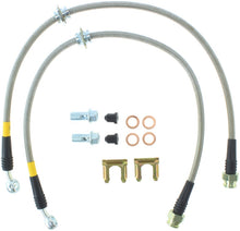 Load image into Gallery viewer, StopTech 02-07 WRX Stainless Steel Rear Brake Lines