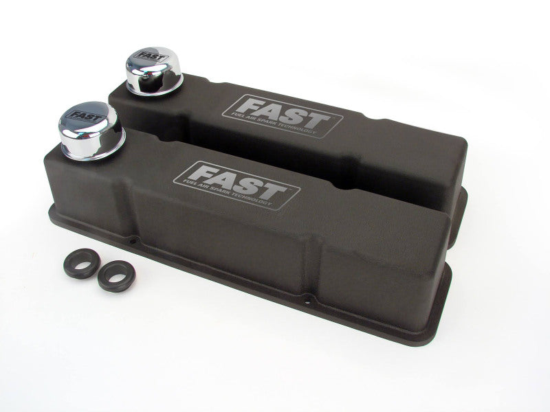 FAST Die Cast Valve Cover Set SBC