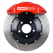 Load image into Gallery viewer, Stoptech Big Brake Kit 355x32 Slotted Rotors Red Calipers WRX STI 08&#39;-14&#39;