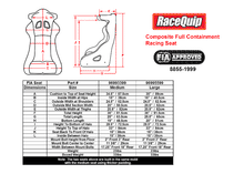 Load image into Gallery viewer, RaceQuip FIA Containment Racing Seat