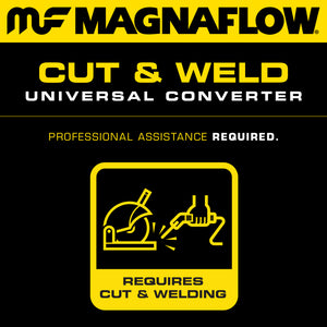 Magnaflow Conv Univ 2.50 Mid O2 Rear