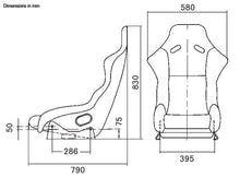 Load image into Gallery viewer, Recaro SPG Black Velour