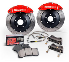 Load image into Gallery viewer, Stoptech Big Brake Kit 4 Piston Caliper 355x32mm Slotted Rotor (BRZ/FRS) 2013-2016
