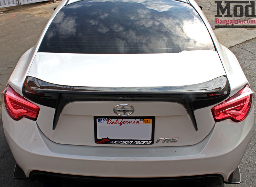Carbon Fiber Trunk Lid Spoiler for 2012-16 Scion FR-S/Subaru BRZ [ZN6/ZC6] CFW Style
