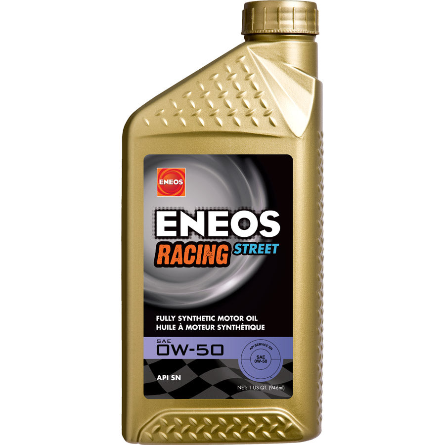 ENEOS MOTOR OIL RACING STREET SYNTHETIC 0W50 - 1 Quart