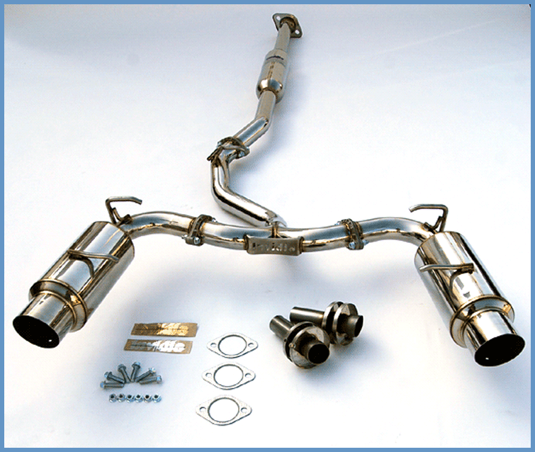 Invidia N1 Catback Exhaust Stainless Steel Tips (BRZ/FRS) 2013-2016