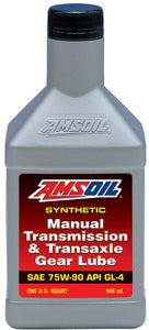 Amsoil Synthetic Manual Transmission & Transaxle Gear Lube 75W-90