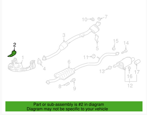 Subaru OEM Exhaust Manifold Gasket (BRZ/FRS) 2013-2016