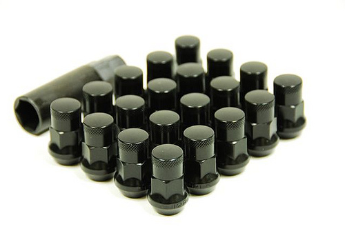 Muteki SR35 Closed end lug nuts 12x1.25 Black