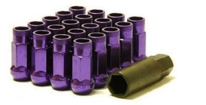 Muteki SR48 Open end lug nuts 12x1.25 Purple