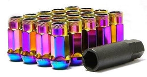 Muteki SR48 Open end lug nuts 12x1.25 Neon