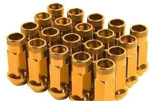 Muteki SR48 Open end lug nuts 12x1.25 Copper Orange