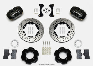 Wilwood Forged Dynalite Front Hat Kit 11.00in Drilled 95-05 Miata