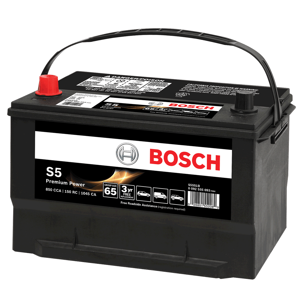 Bosch S5 Premium Performance Battery (IN STORE PICK UP ONLY)