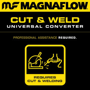 MagnaFlow Conv Universal 2.25 inch C/C CA Pre-OBDII