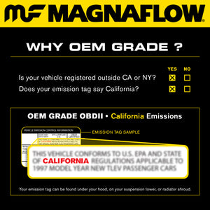 MagnaFlow Conv DF 2016 BMW 428i 2.0L Underbody