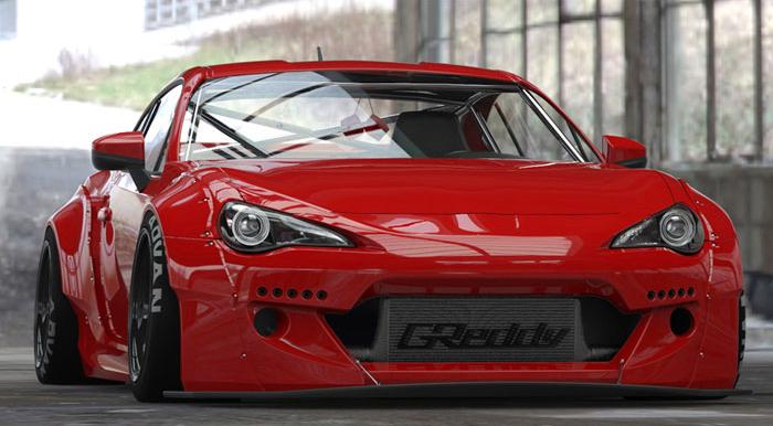 Greddy Full Rocket Bunny 86/FRS/BRZ Wide-Body Aero Kit  Ver.2 2013