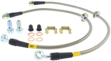 Load image into Gallery viewer, StopTech 93-01 Impreza Stainless Steel Rear Brake Lines