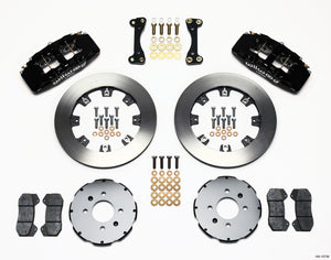 Wilwood Dynapro 6 Front Hat Kit 12.19in 90-99 Civic w/240 mm Disc
