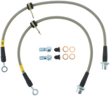Load image into Gallery viewer, StopTech 94-99 Toyota Celica Front Stainless Steel Brake Lines