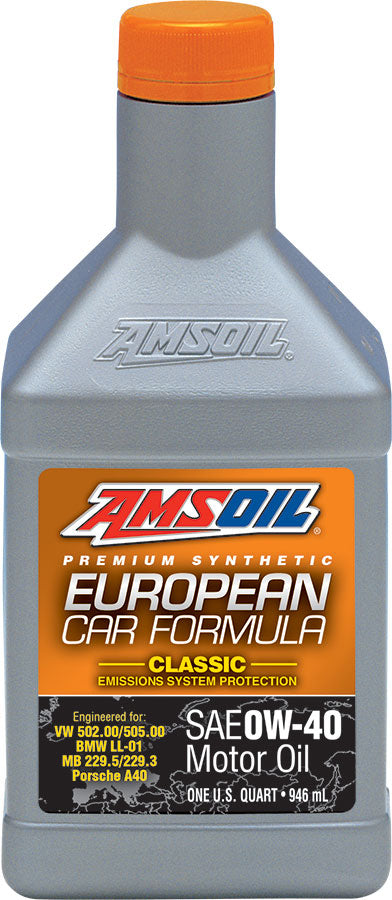 Amsoil European Car Formula 0W-40 Classic ESP Synthetic Motor Oil