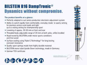 Bilstein B16 (PSS10) 06-10 BMW E60 M5 EDC Performance Suspension System