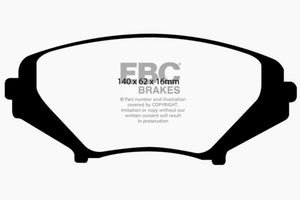 EBC 03-12 Mazda RX8 1.3 Rotary (Standard Suspension) Ultimax2 Front Brake Pads