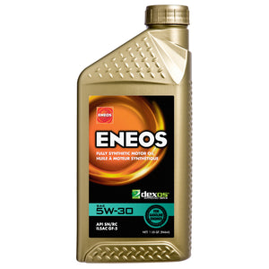 ENEOS 5W30 Fully Synthetic Motor Oil - 1 Quart