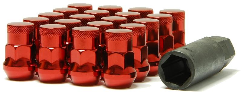 Muteki SR35 Closed end lug nuts 12x1.25 Red