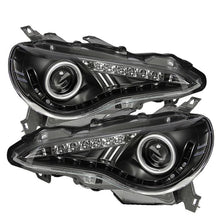 Load image into Gallery viewer, Spyder Headlight Projector DRL/LED Black for 2013+ Scion FR-S/ BRZ [ZN6/ZC6] PRO-YD-SFRS12-BK